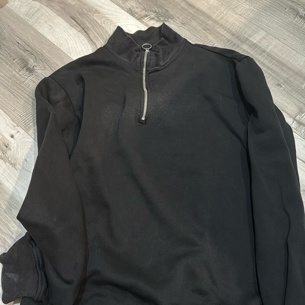 Half zip hoodie